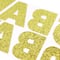 Gold Chunky Glitter Alphabet Stickers by Recollections&#x2122;